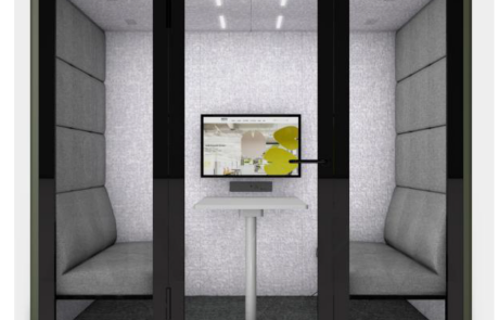 Acoustic silent pods